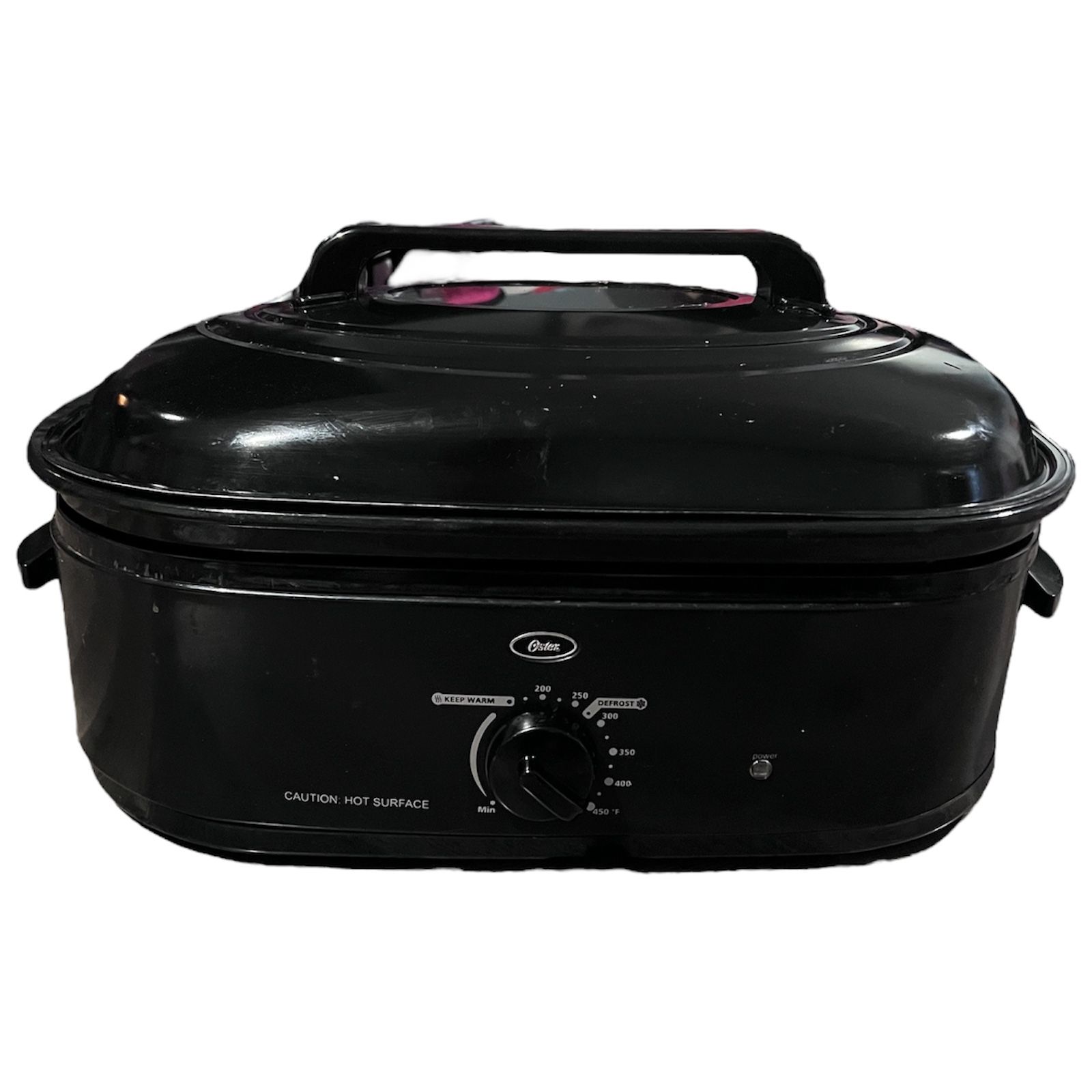 Oster Roaster Oven w/Self-Basting Lid 18 Qt Black CKSTRS18-BSB-W