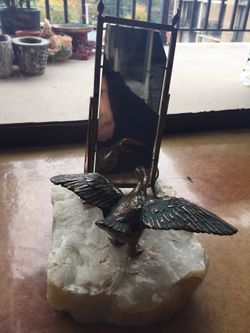 Bronze over Quartz sculpture