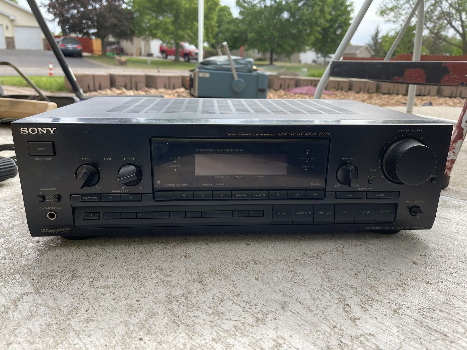 Sony STR D590 Surround Stereo Receiver
