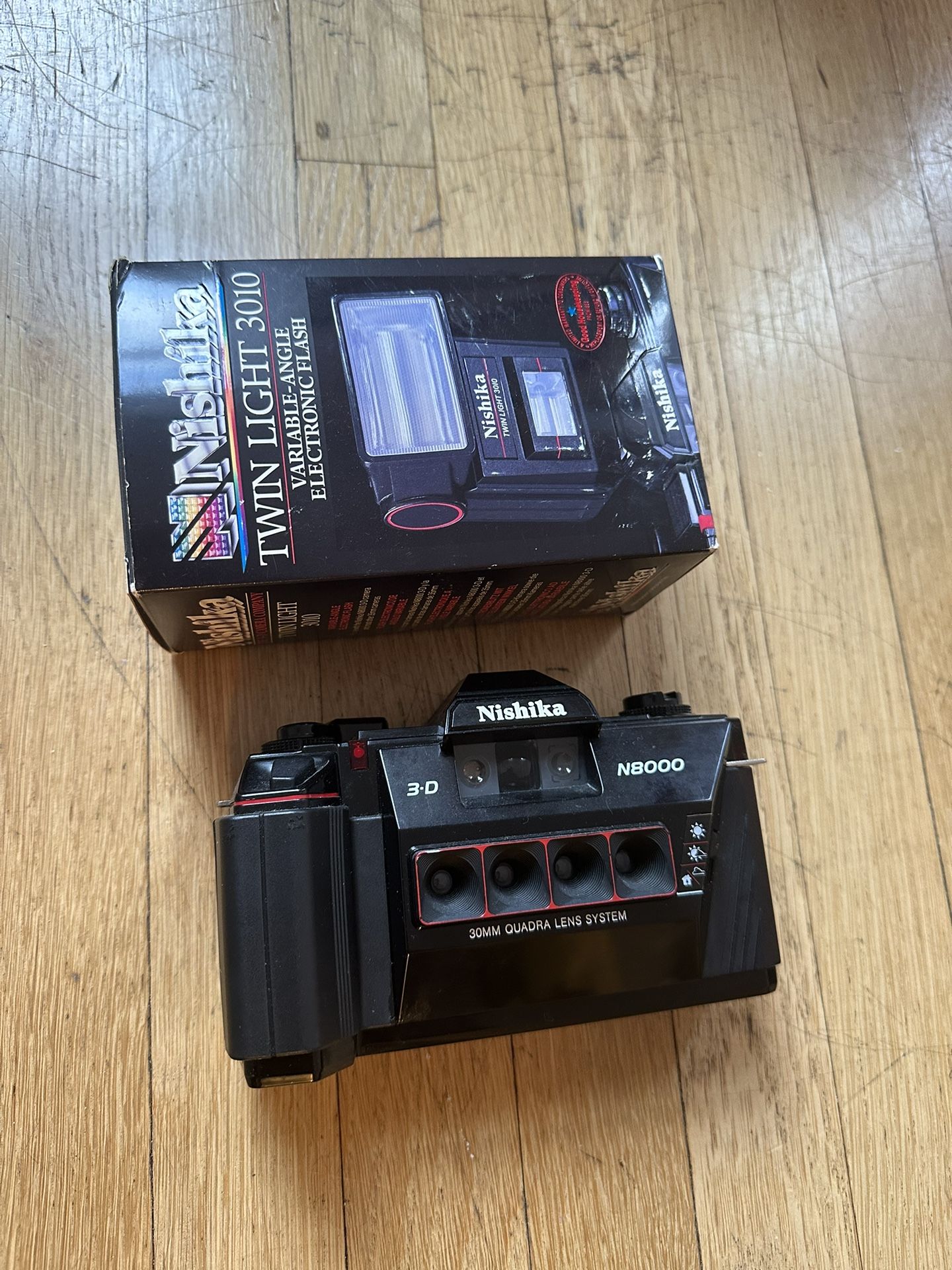 Nishika twin light 3010 NishikaN8000 Nishika N8000 3D Film Camera