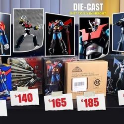 SOUL OF CHOGOKIN MAZINGER Z SET of 5