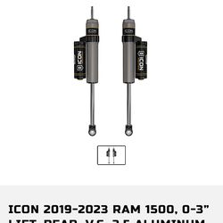 RAM 1500 icon rear shocks