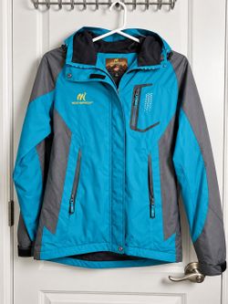 Diamond Candy Oscillator 20,000mm Waterproof Hooded Jacket Womens XS
