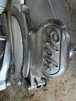 Old school meat slicers