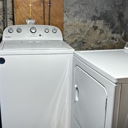 Whirlpool electric washer & Dryer
