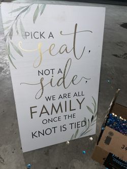 Wedding Sign 