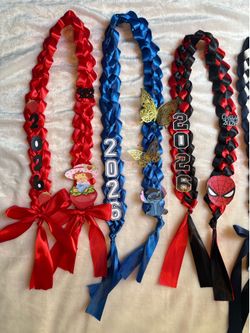 gradution leis ready for pick