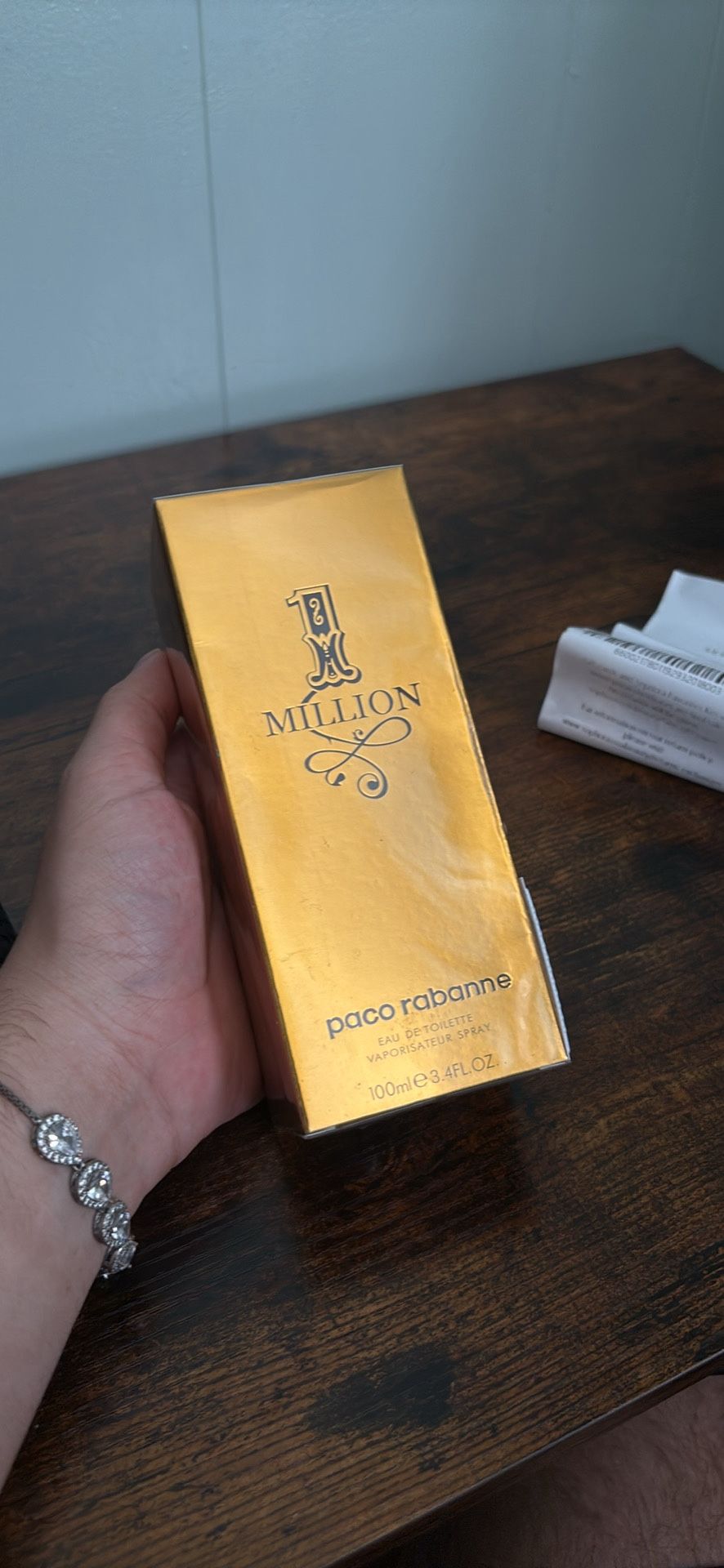 RARE discontinued Paco Rabanne 1 Million Cologne 100ml – brand new sealed w/ receipt