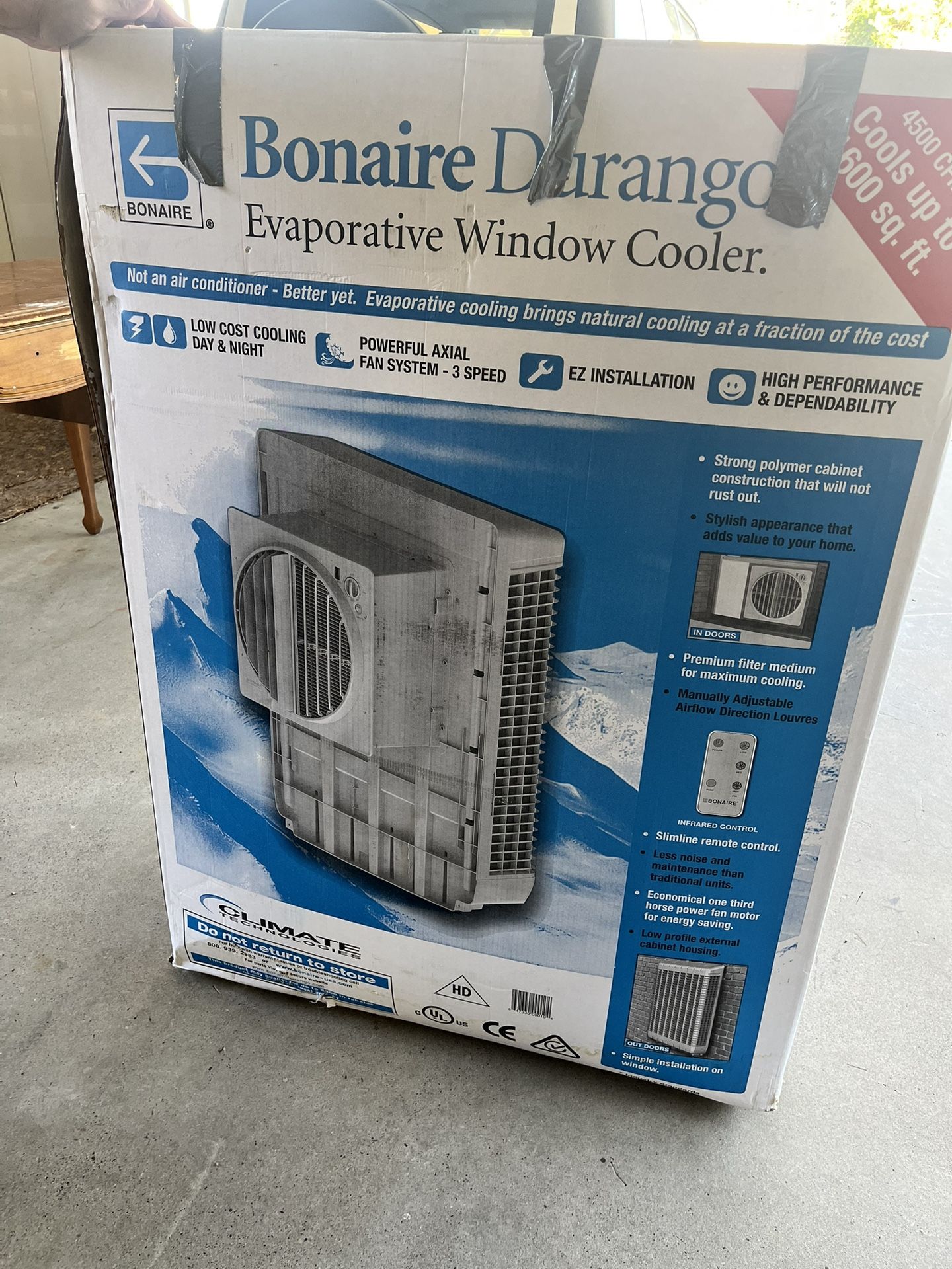 Bonaire Durango Window Evaporative Cooler