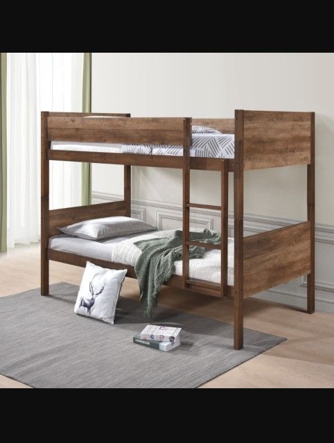 Twin / Twin Bunk Bed - Stackable 