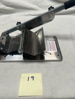 Frozen meat slicer