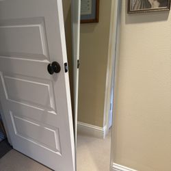 Simple Narrow Full Length Mirror