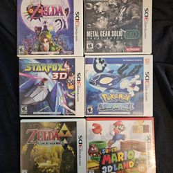 Nintendo 3DS GAMES ALL SEALED