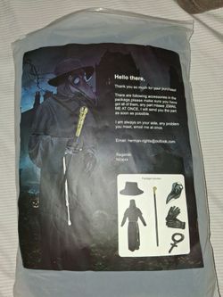 Plague Doctor Halloween Costume