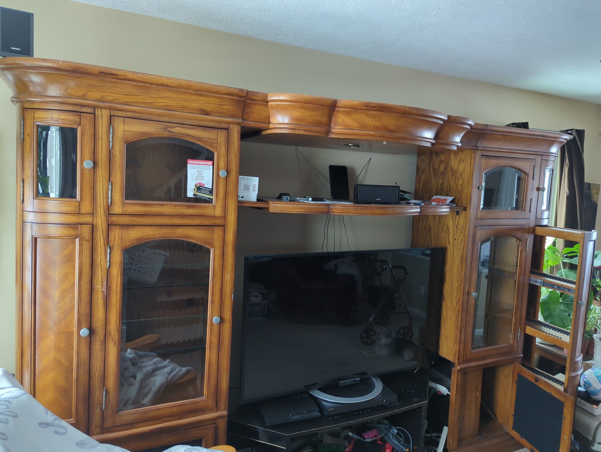 Large Entertainment Center