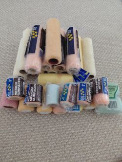 28 Count New Paint Roller Sleeves 9" 3" 2"