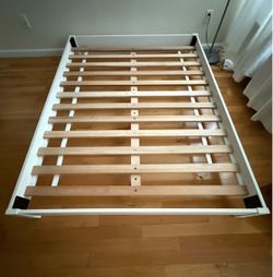 West Elm platform bed frame