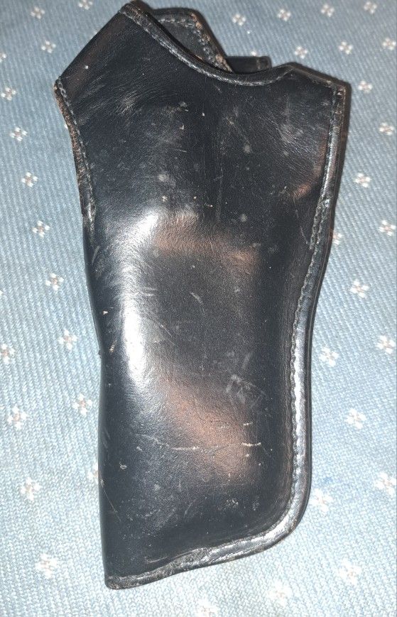 Gould & Goodrich B501-34LH Double Retention Leather Holster, Black