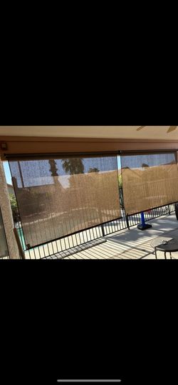 Coolaroo UV Protection Brown Sun Shades 6x6