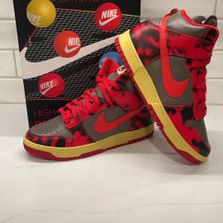 Nike Dunk 1985 High Acid Wash - Size 9.5M