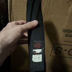 Martial Arts, Black Belt.- New 