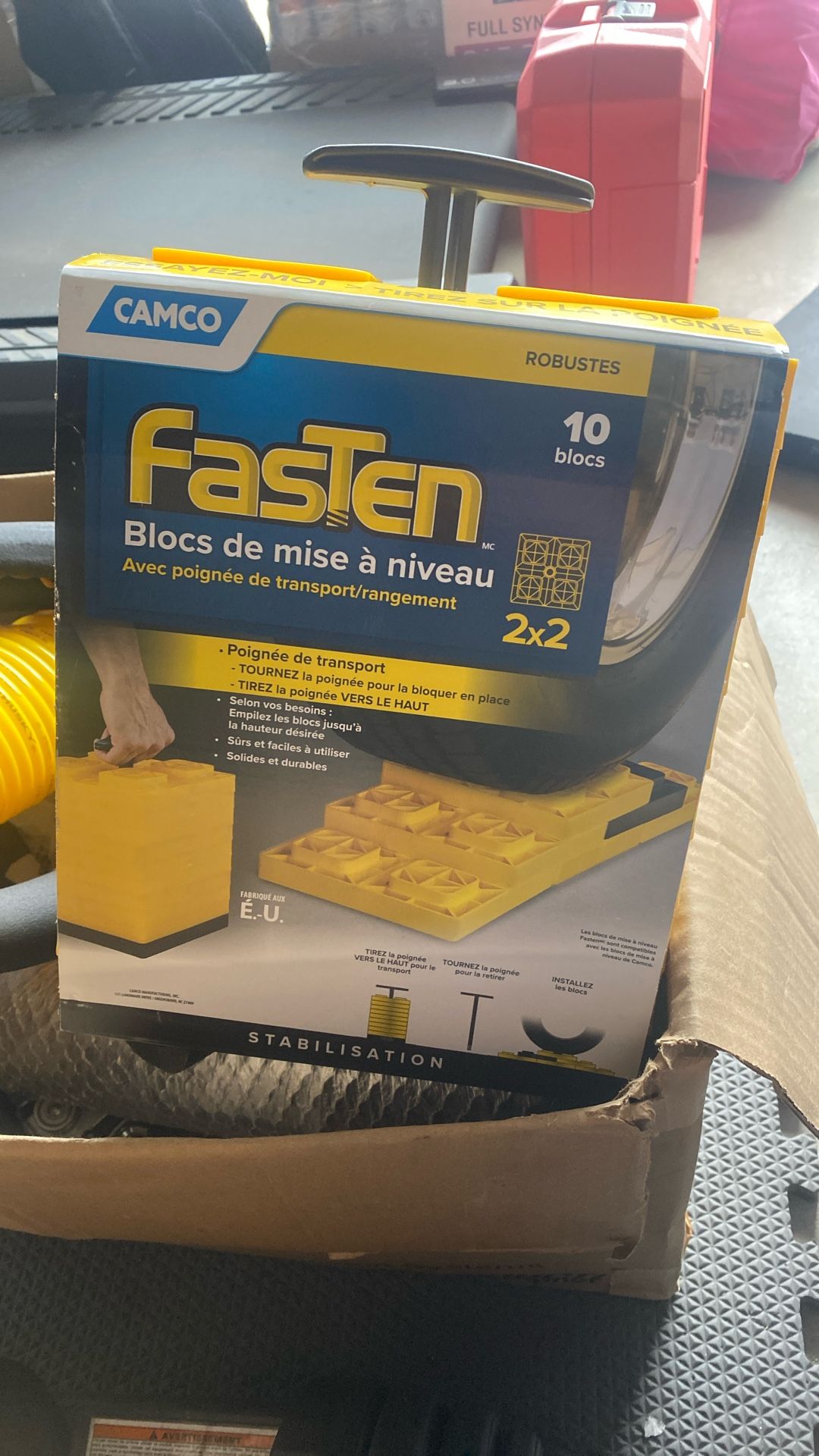 Fasten blocks For leveling