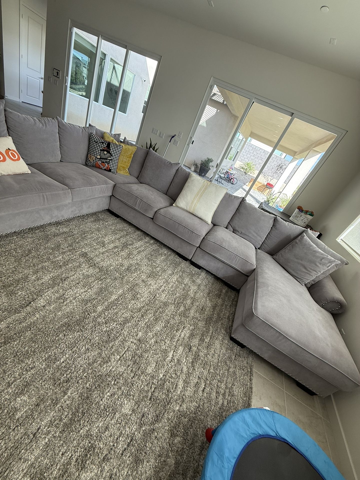 Large grey Sectional