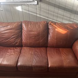 Genuine Leather Sofa