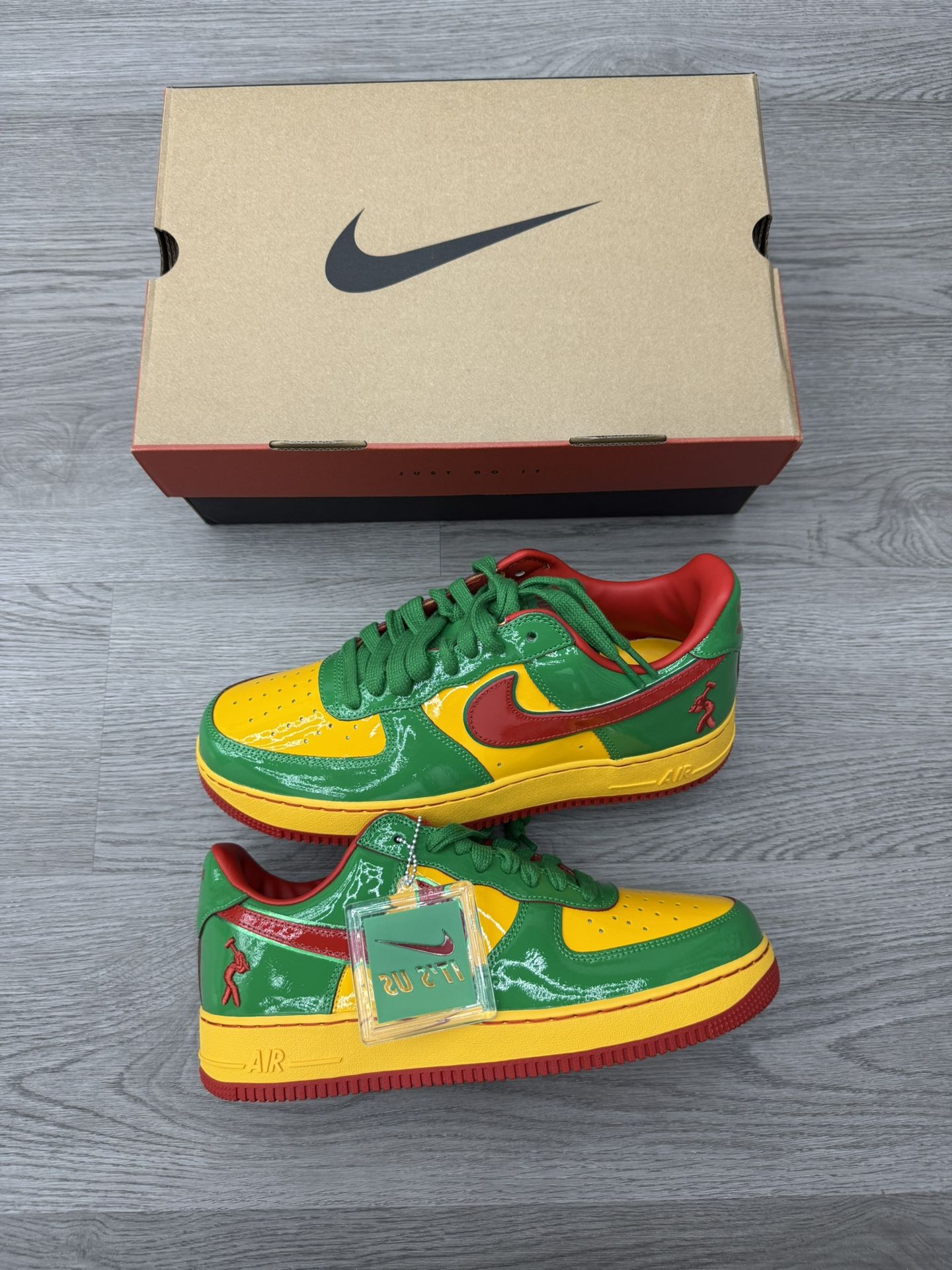 Nike Air Force 1 Low Lil Yachty Concrete Boys Lucky Green
