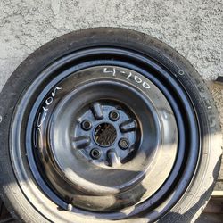4x100 spare tire