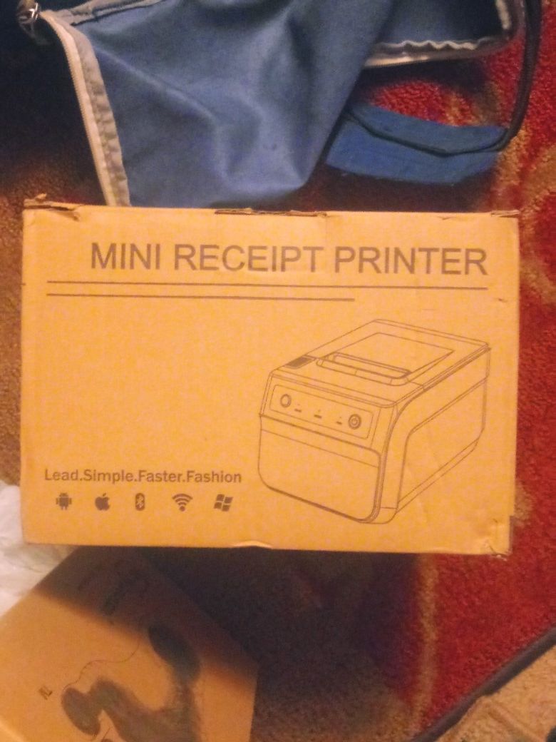 Thermal mini receipt printer