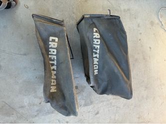2 Craftsman grass catchers