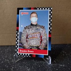 2021 Panini Donruss Brandon Brown Trophy Emoji 1 Of 1!!!