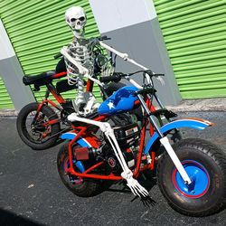 Renew your fun sale/Custom 1 of 1 Captain America mini bike-212cc