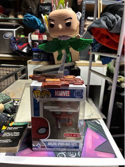 vulture and spider-man funko pop set