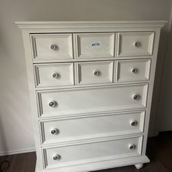 Wood Dresser - White