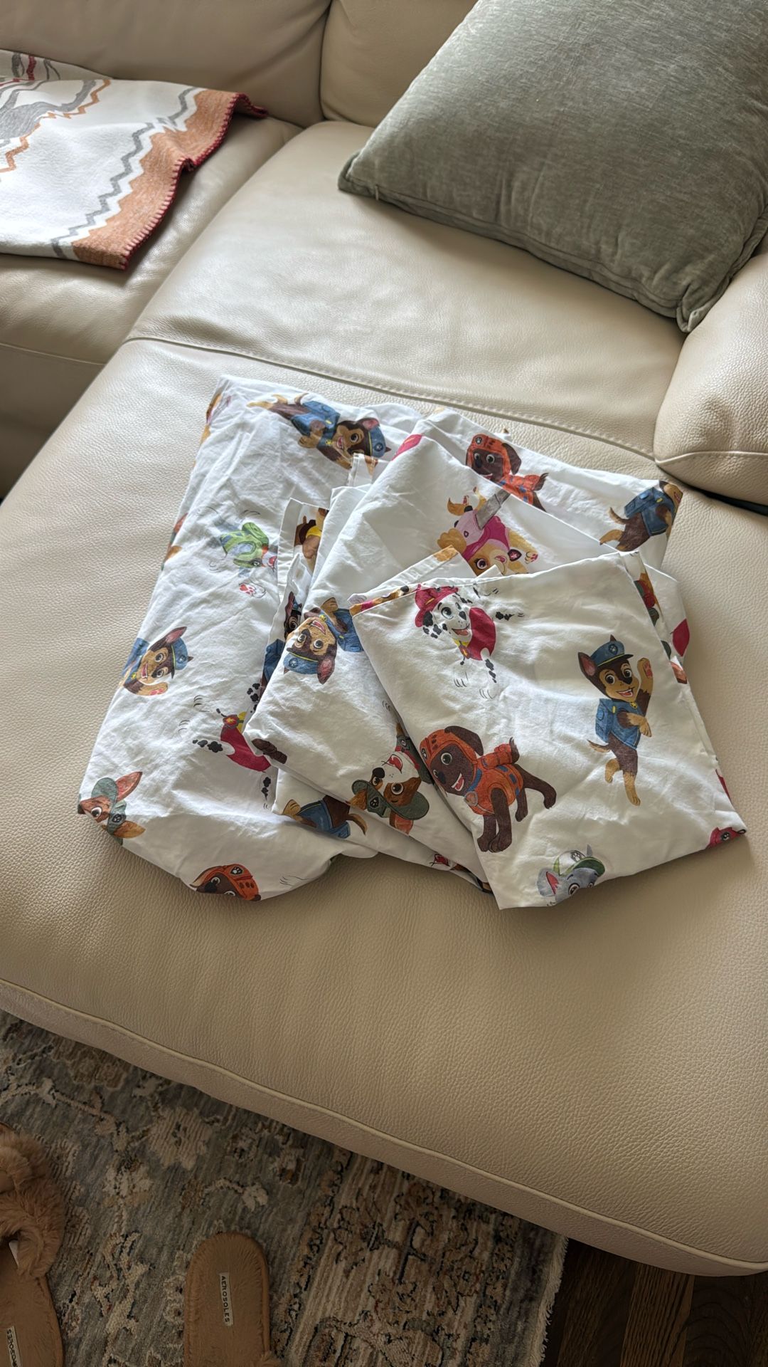 PAW Patrol- Organic Sheet Set -Pottery Barn Kids / Size- Tween!