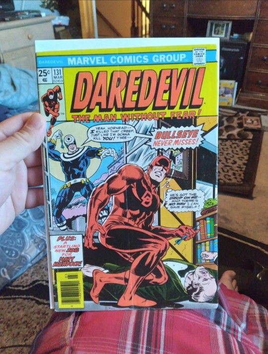 Daredevil 131 Comic Book Marvel Comics First Appearance Of Bullseye