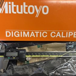 New Mitutoyo 6” digital caliper 500-196-30 Japan Cnc Haas