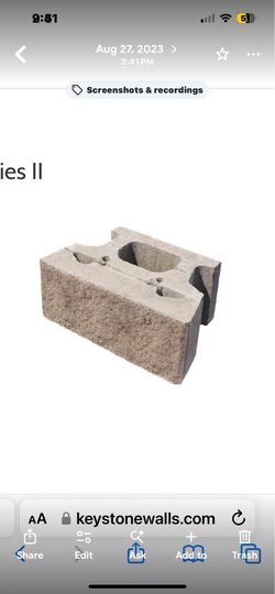 Keystone Compac Retaining Wall Blocks And Caps
