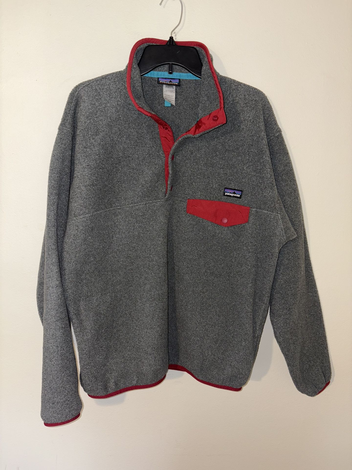Patagonia Synchilla Snap T Men’s Pullover Fleece Sweater Size Medium