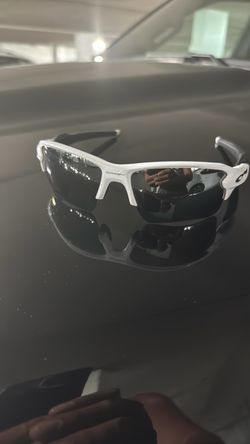 Oakley Sport Sunglasses White Frame
