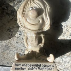 1970 Russ berrie & Wallace Collectible - Happy Birthday 