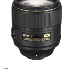 Nikon AF-S NIKKOR 105mm f/1.4E ED Lens