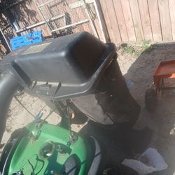 Riding Lawn Mower Equipment Aerator For Grass And Bagger For John Deere LA 145