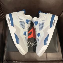 Nike Air Jordan 4 Retro Military Blue Size 10, 11.5, 12