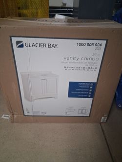 Glacier Bay vanity combo