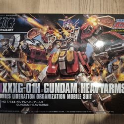 Bandai XXXG-O1H Gundam Heavy Arms Colonies Liberation Organization Mobile Suit Model