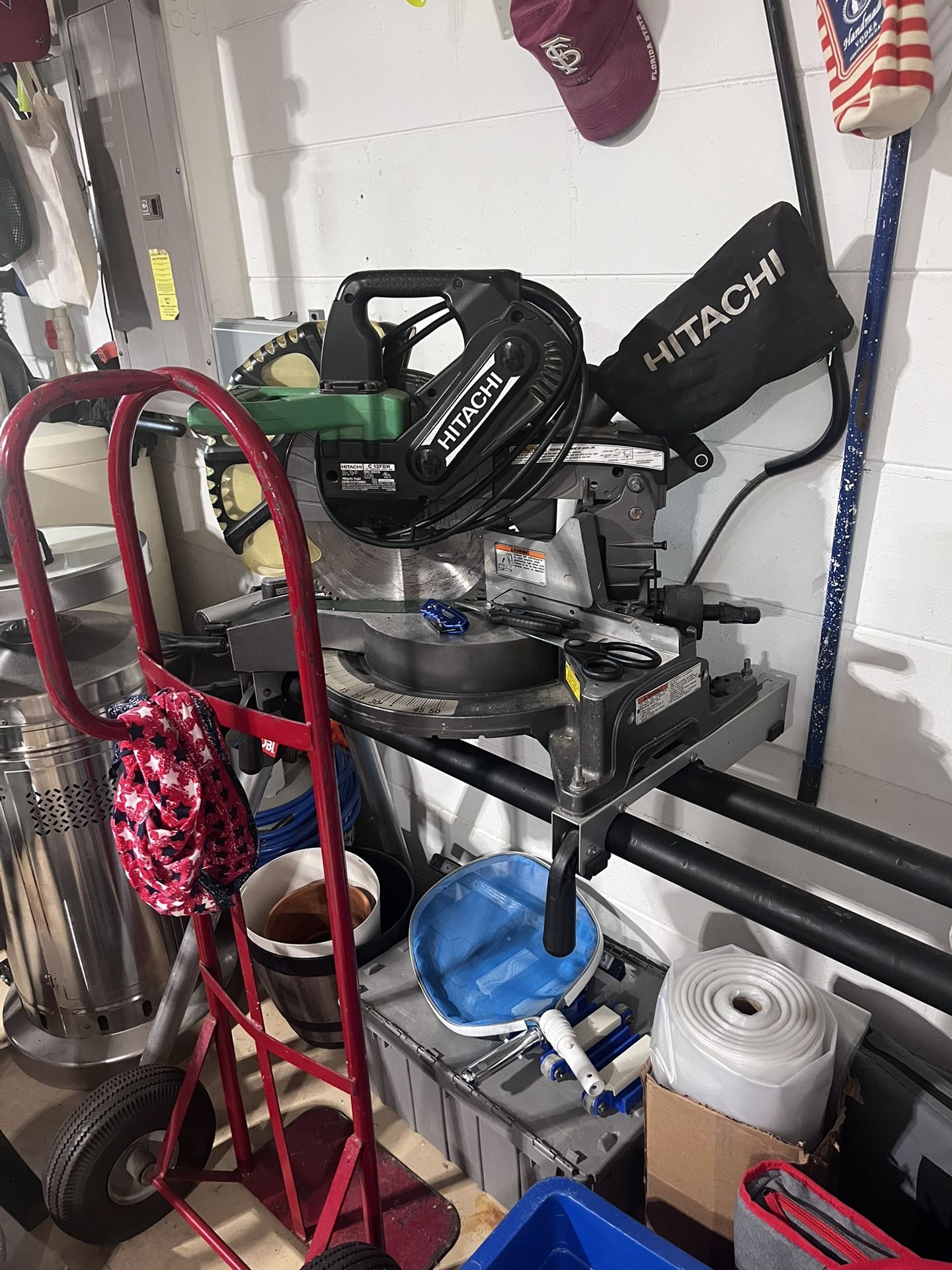 Compound Miter Saw With Stand