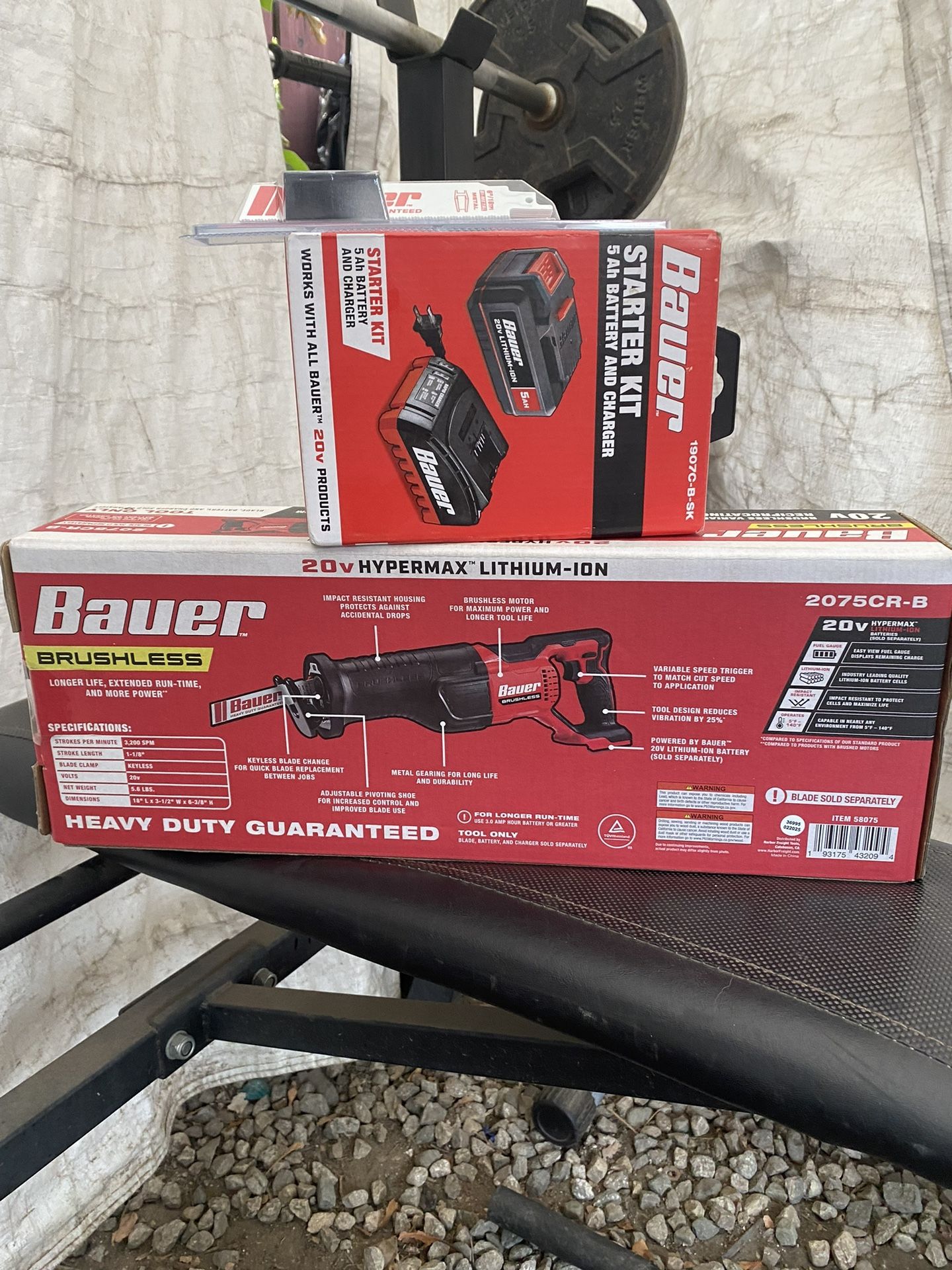 Bauer BrushLess Sawsaz